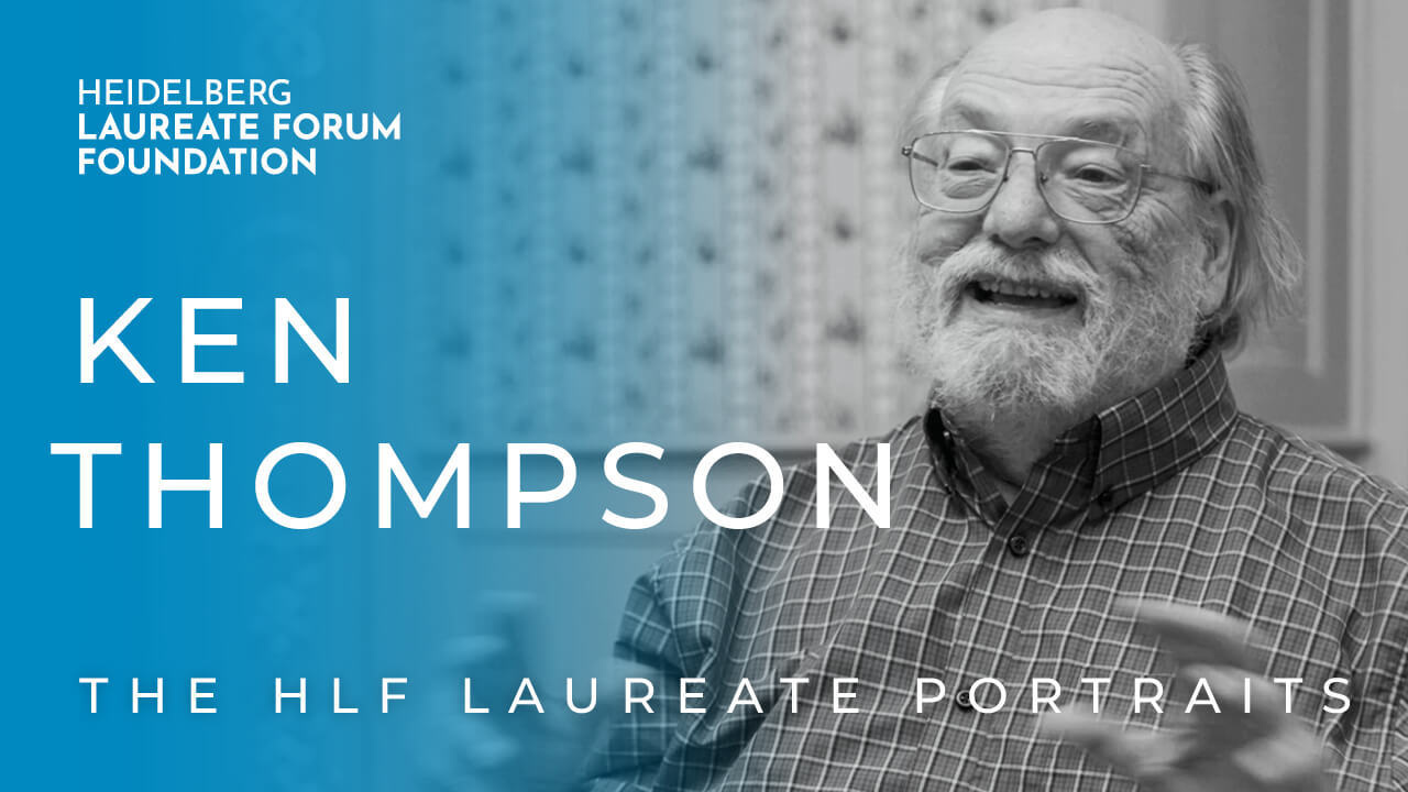 Ken Thompson. Laureate Portrait photo.